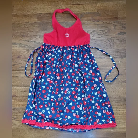 red white blue sun dress Red White & Blue Tie Dye Tank Dress 12